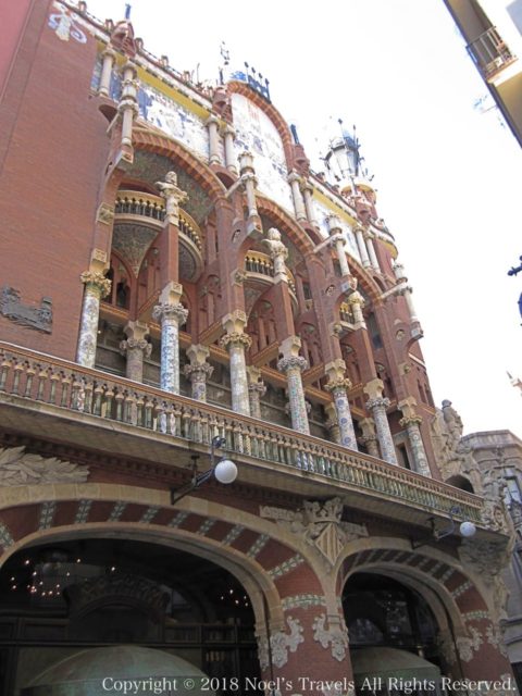バルセロナのカタルーニャ音楽堂
