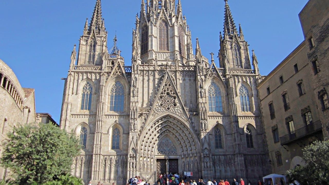 バルセロナのカテドラル「サンタ・エウラリア大聖堂」