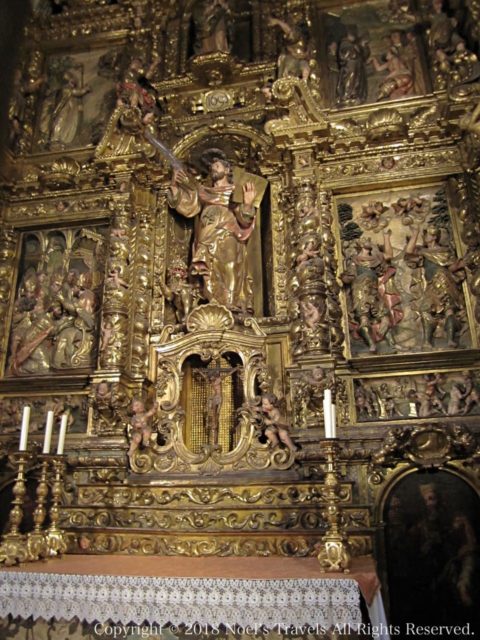 バルセロナのカテドラル「サンタ・エウラリア大聖堂」の礼拝堂