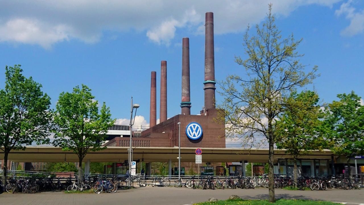 ヴォルフスブルクのフォルクスワーゲン本社工場