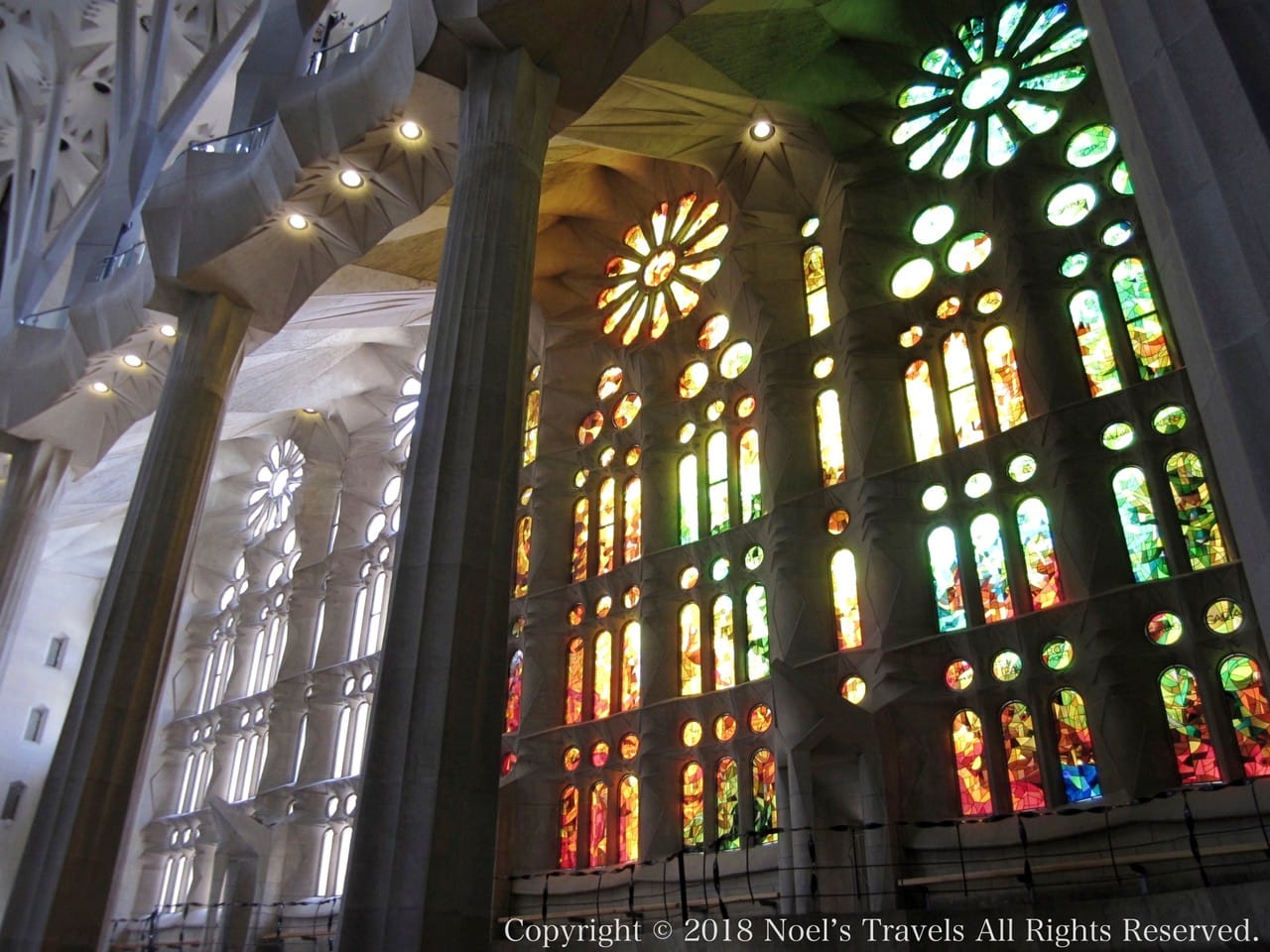 サグラダファミリア の内部 聖堂内の見どころを紹介 Noel S Travels