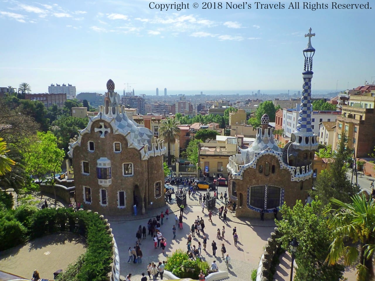 グエル公園』ガウディが設計したユニークな公園｜Noel's Travels