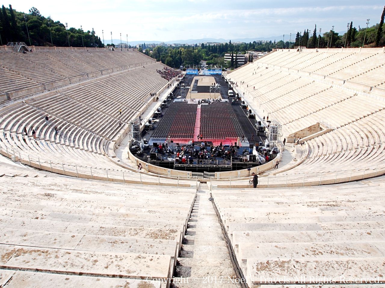 パナシナイコスタジアム 第１回近代オリンピックの舞台 Noel S Travels