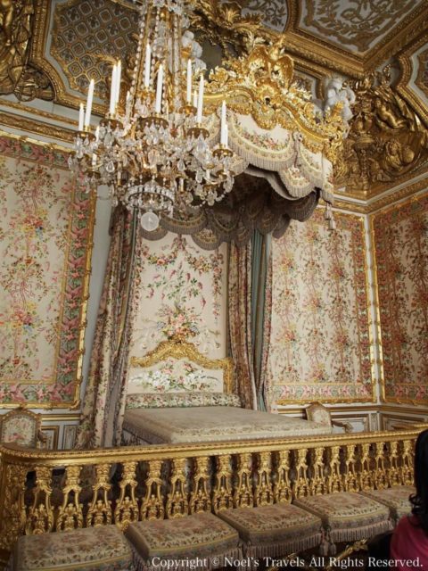 ヴェルサイユ宮殿の王妃の寝室
