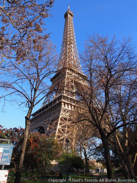 パリのエッフェル塔