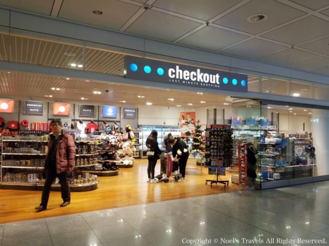 ミュンヘン空港の売店
